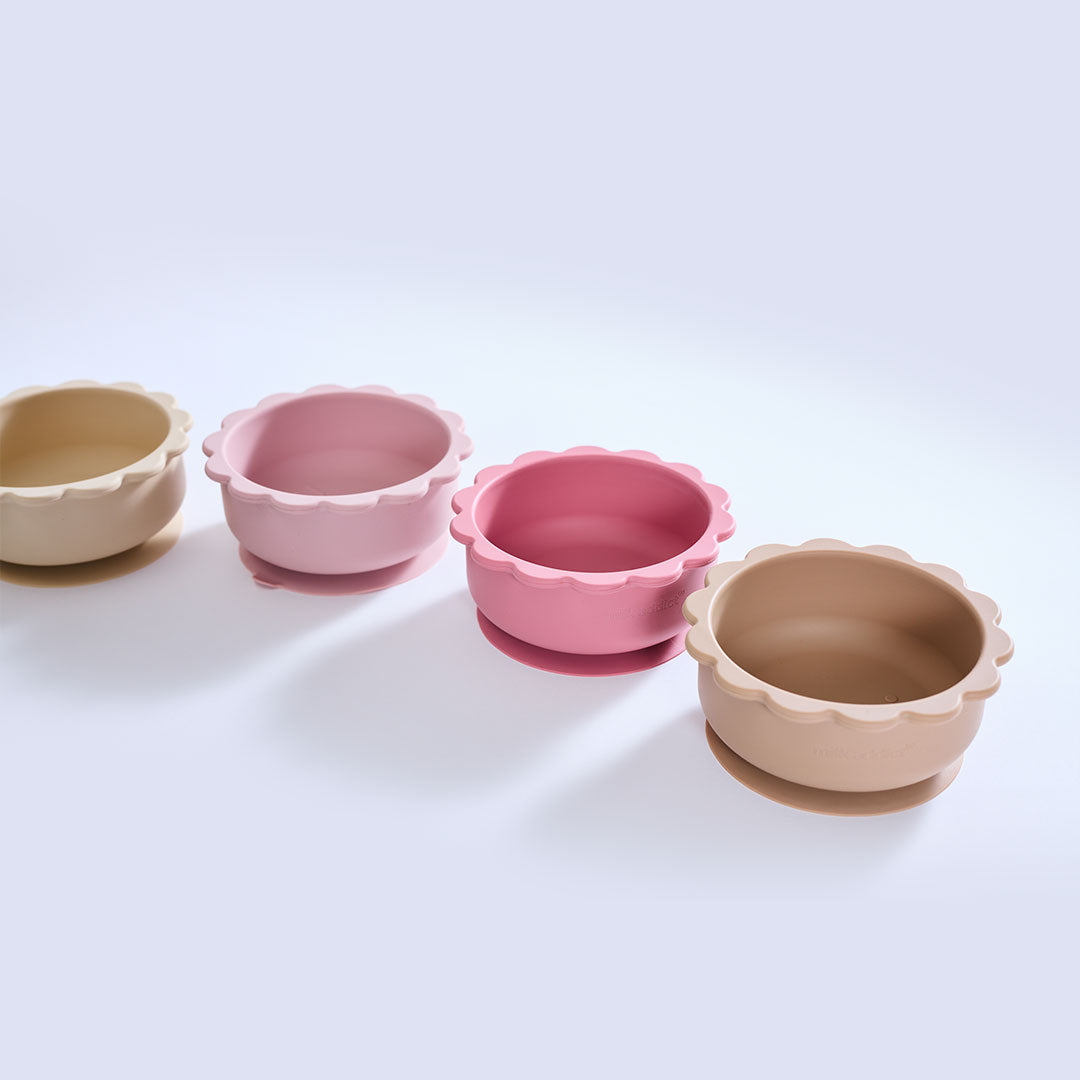 Milk Addict Silicone Suction Lion Bowl
